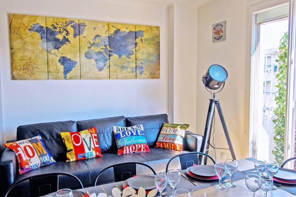 Climatise Gare Stcharles 4 Chambres Grand Balcon / Experience-Immo Марсель Екстер'єр фото