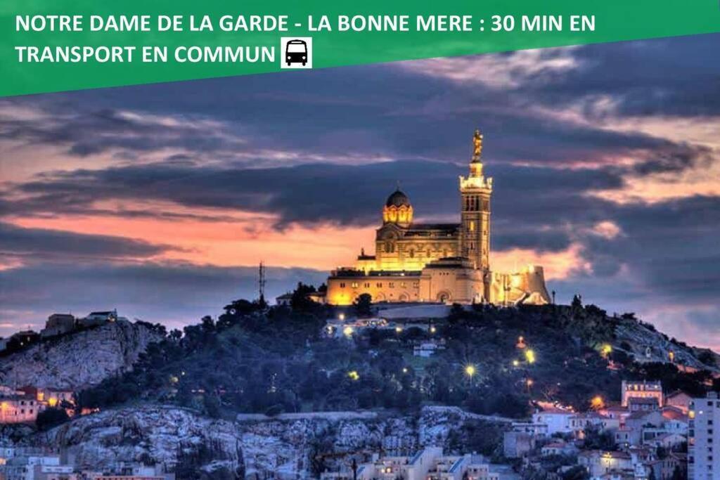 Climatise Gare Stcharles 4 Chambres Grand Balcon / Experience-Immo Марсель Екстер'єр фото